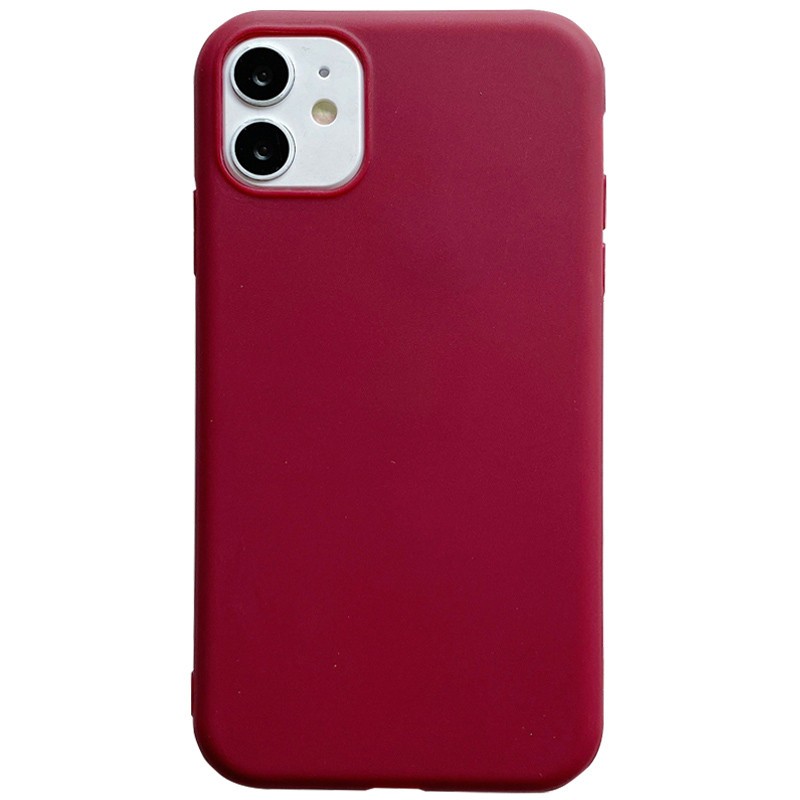 Накладка Candy для  iPhone 11 (Бордова)-0