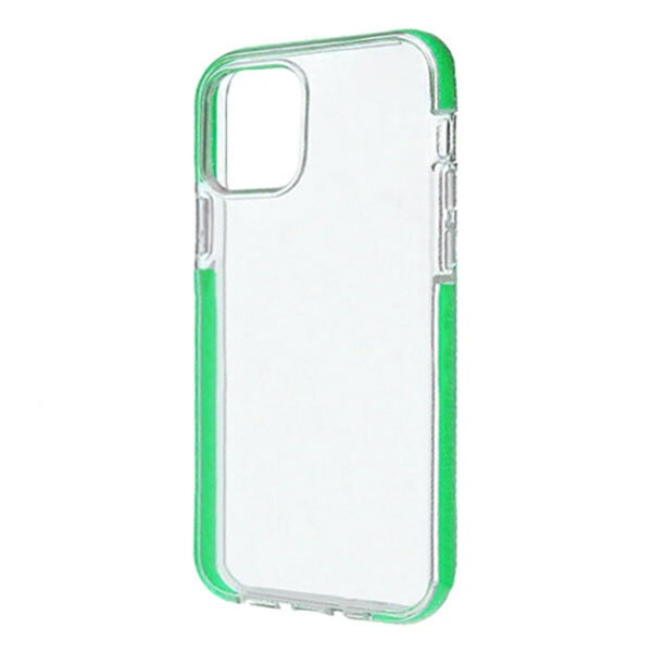 Накладка Weightless rainbow для Iphone 13 Mini (Салатова)-0