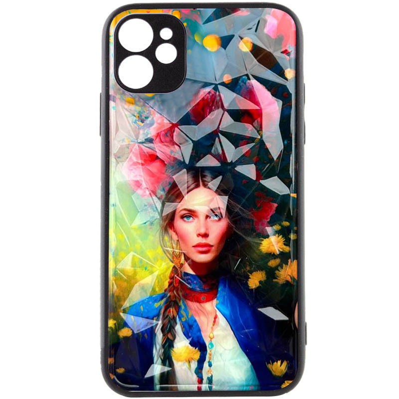 Накладка Ladies для Iphone 12 Квітуча Україна-0