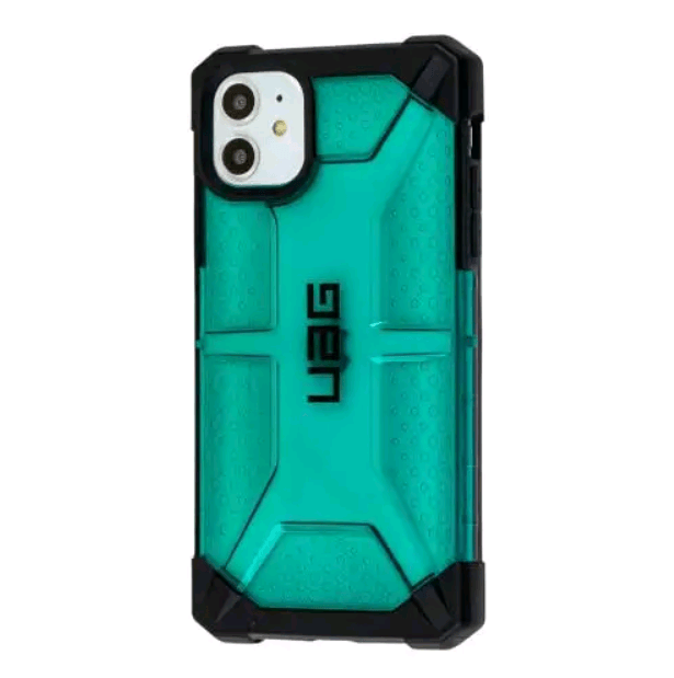 Накладка UAG для iPhone 11 (Прозорий, зелений)-0