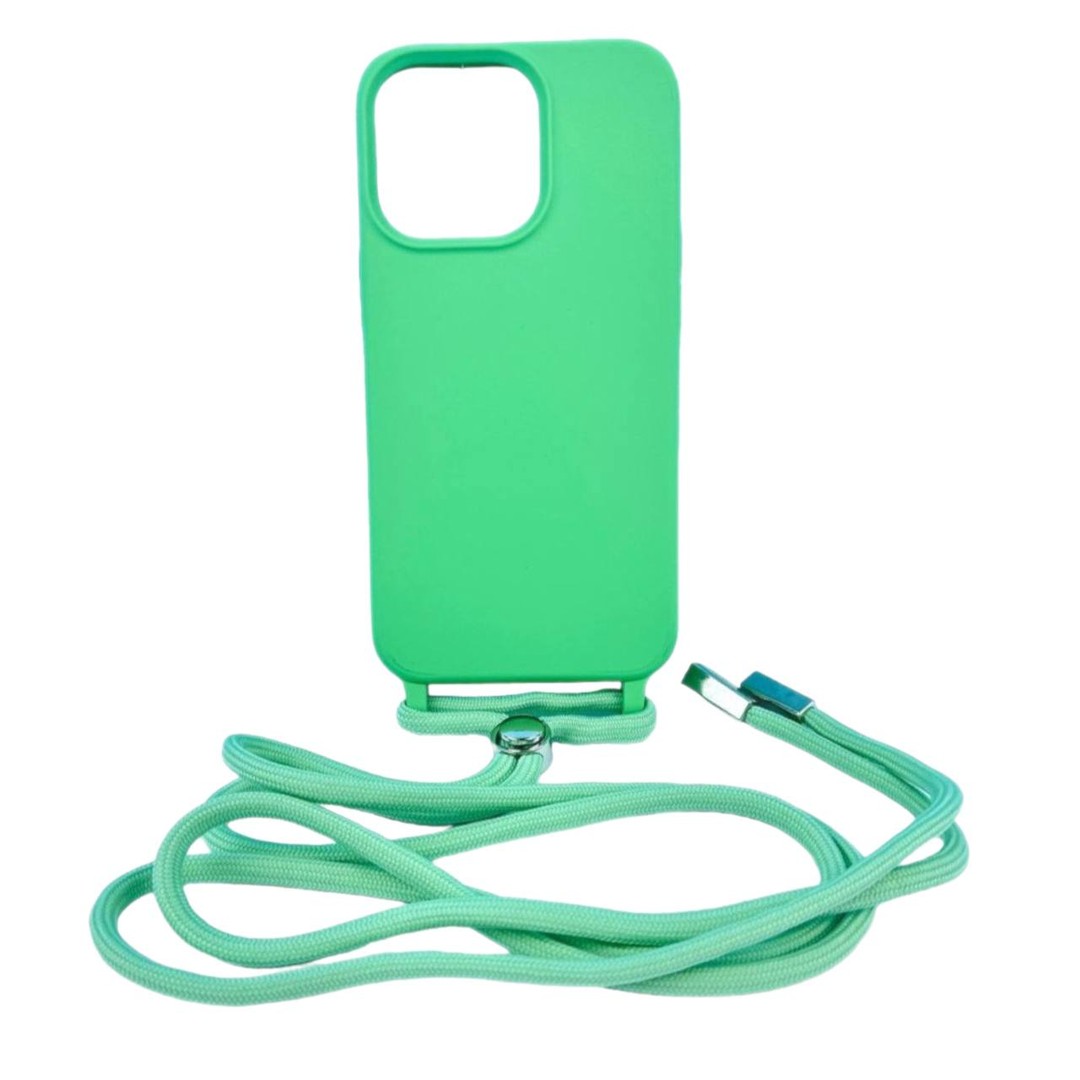 Накладка Lanyard  для iPhone 13 (Mint)-0