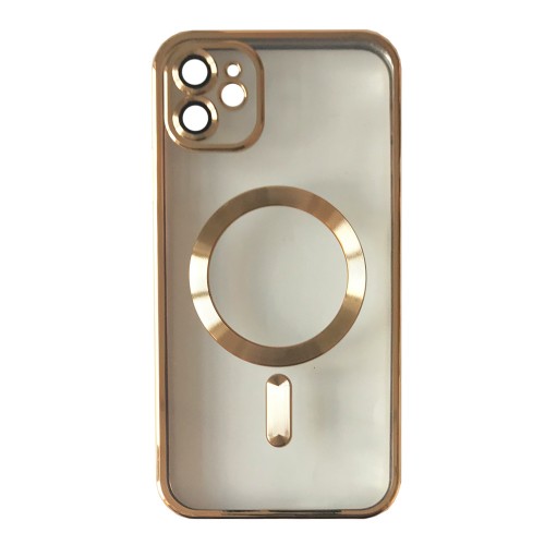 Накладка SHINING Camera MagSafe для iPhone 15 Gold-0