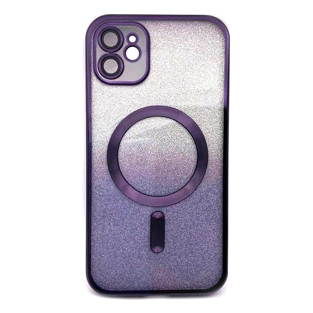 Накладка SHINING Gradient Camera MagSafe для iPhone 11 Violet-0