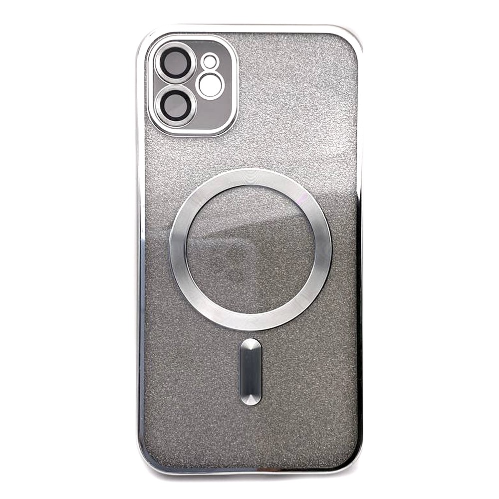 Накладка SHINING Gradient Camera MagSafe для iPhone 11 Silver-0