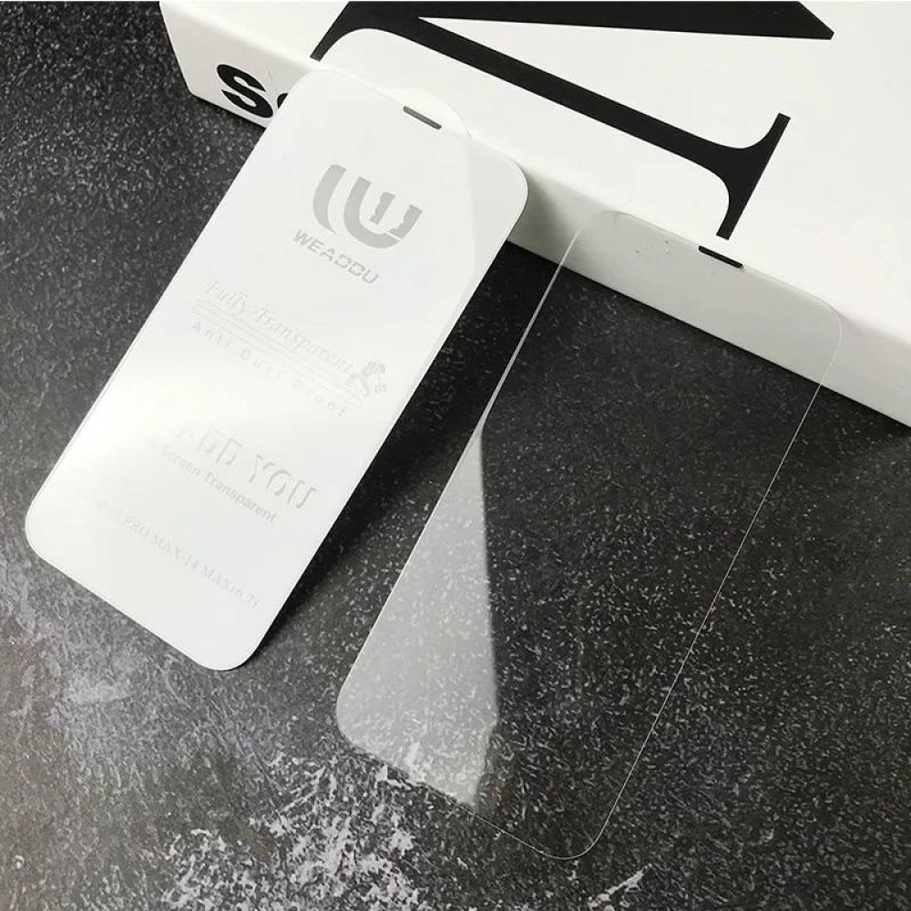 Захисне скло WEA DDU для  iPhone 11/Xr 6.1 прозоре без рамки-0