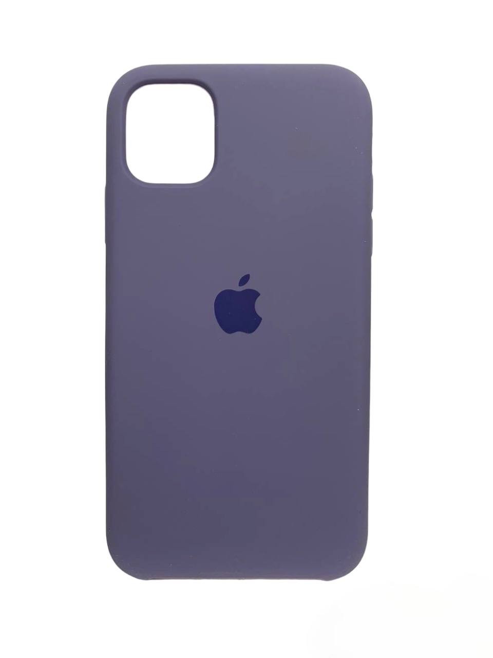 Silicone Case (AA) для iPhone 11 (6.1") (Lavender blue)-0