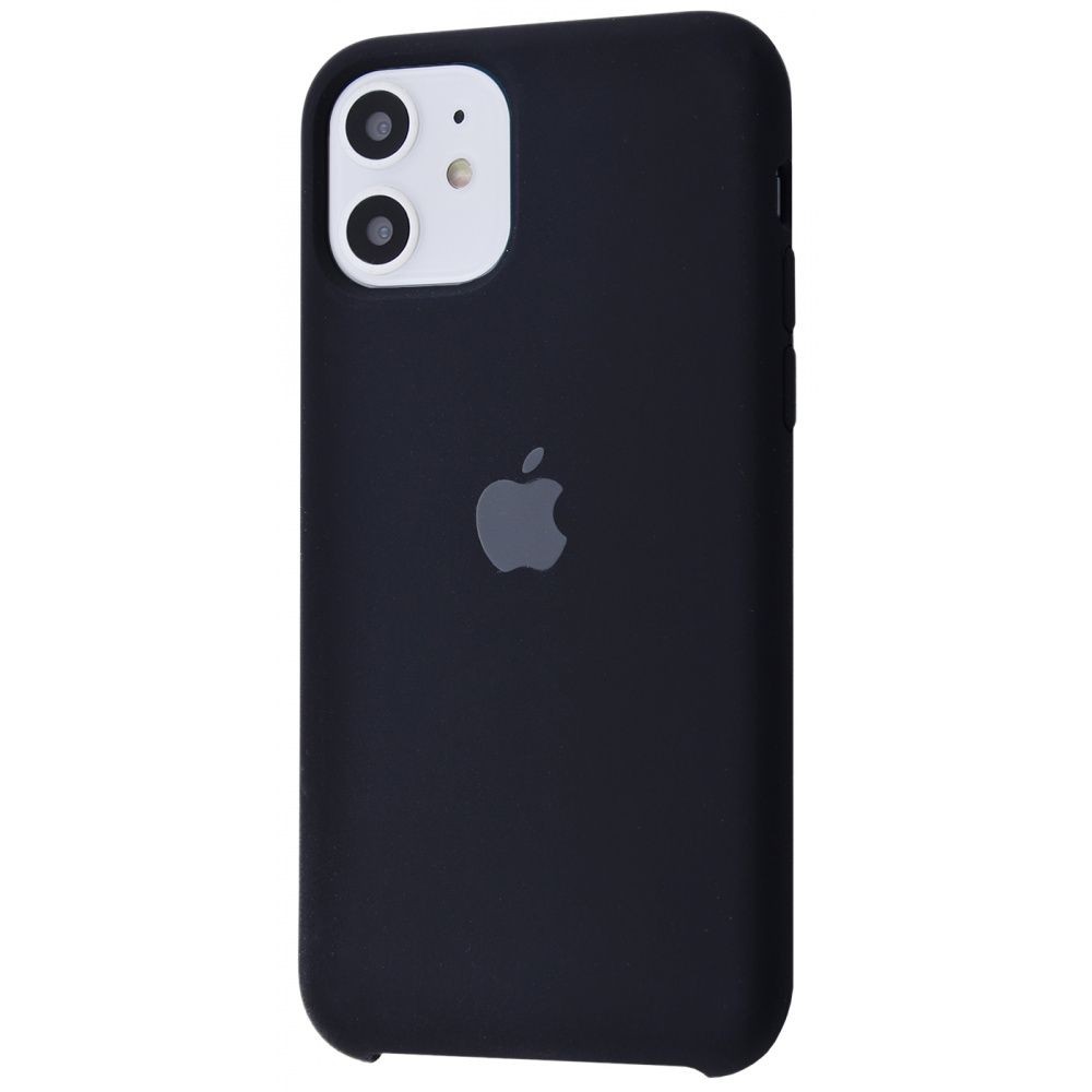 Silicone Case iPhone 11 (Black)-0