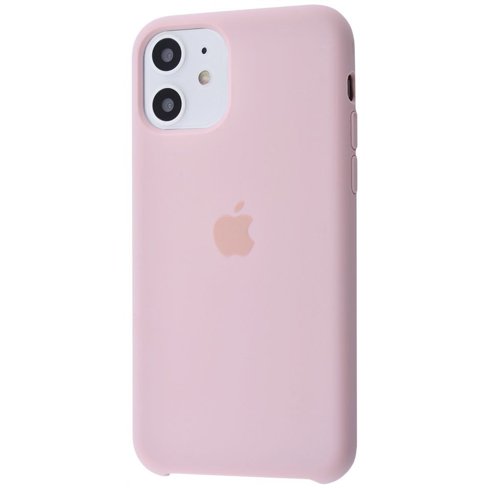 Silicone Case iPhone 11 (Pink Sand)-0