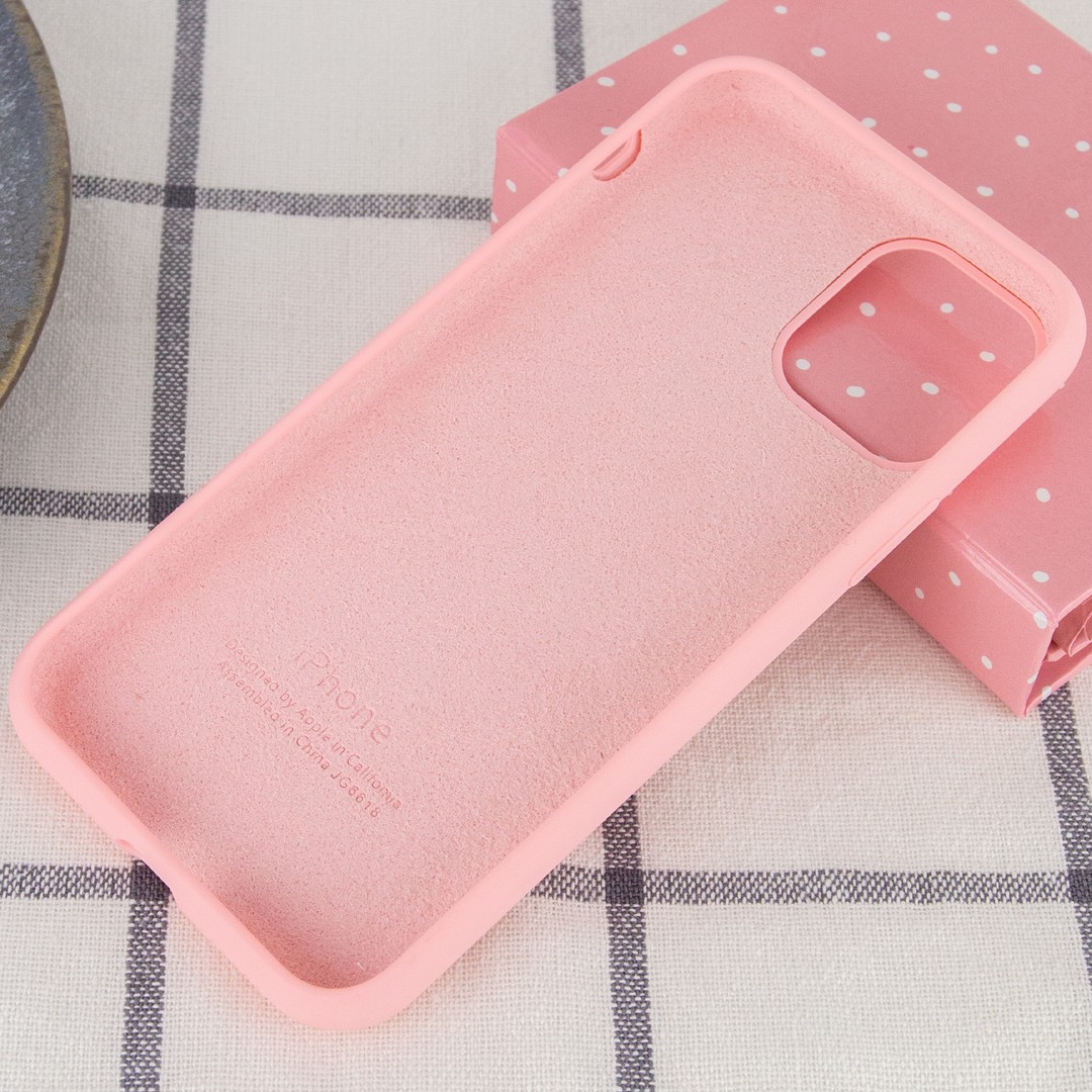 Silicone Case Full Protective (AA) для iPhone 11 (6.1") (Pink)-2