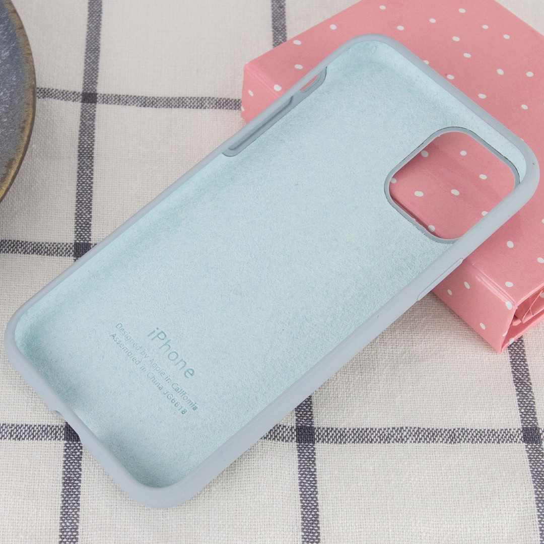 Silicone Case Full Protective (AA) для iPhone 11 (6.1") (Stone)-2