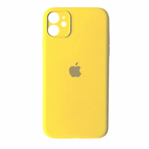 Silicone Case Full Camera Protective (AA) для iPhone 11 (yellow)-0