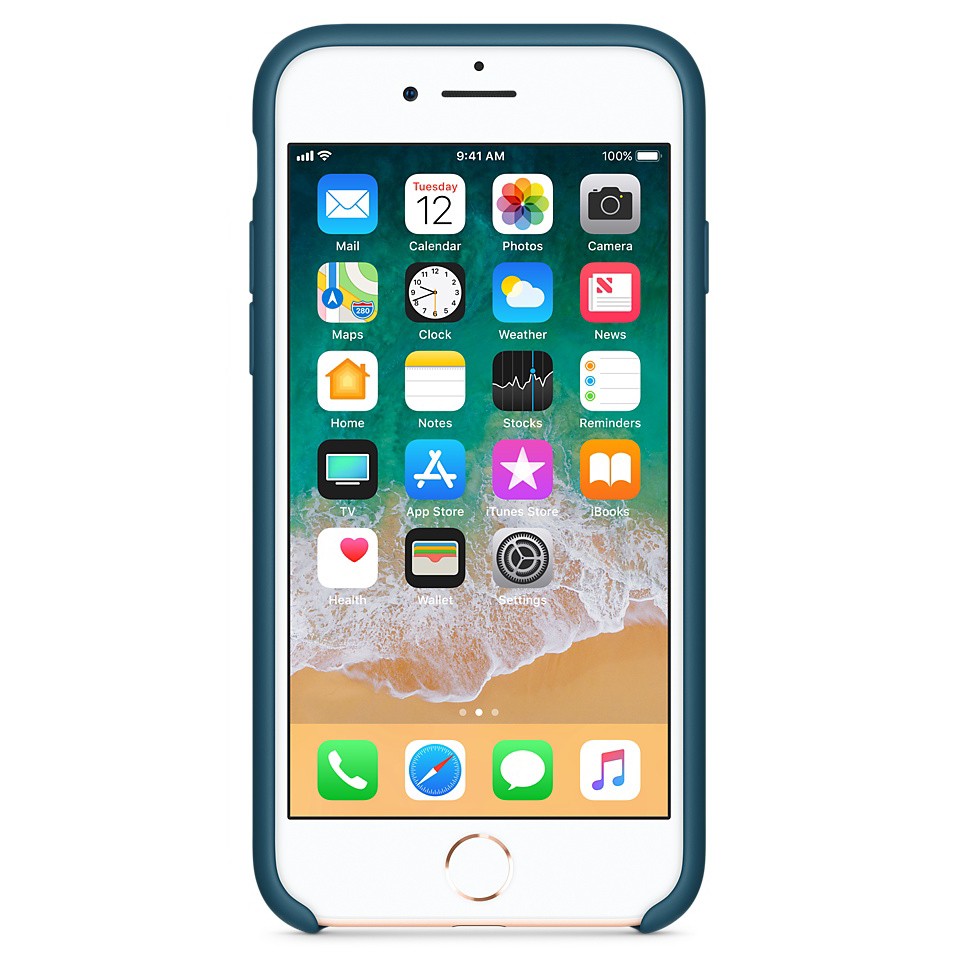 Silicone Case (AA) для iPhone 11 (6.1") (Cosmos Blue)-1