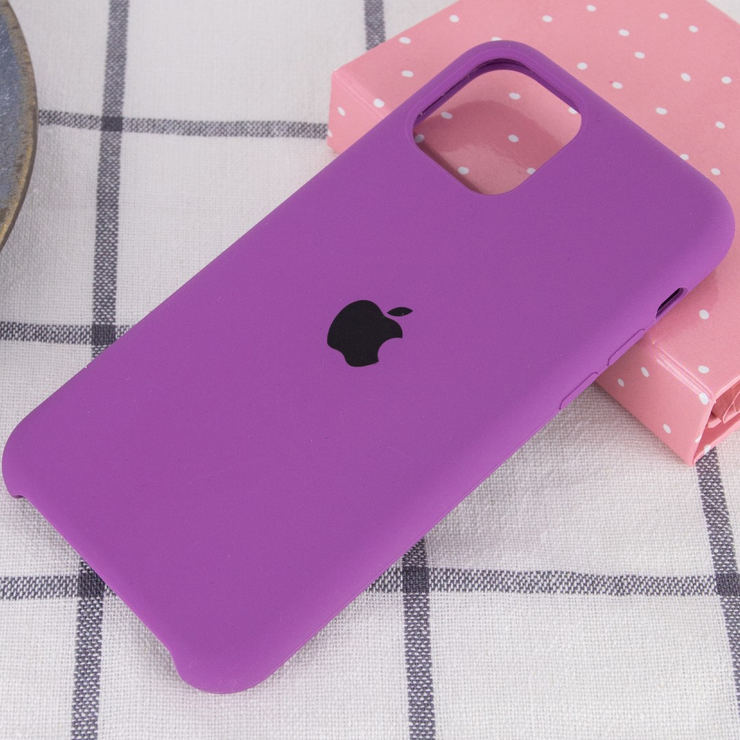 Silicone Case (AA) для iPhone 11 (6.1") (Grape)-1