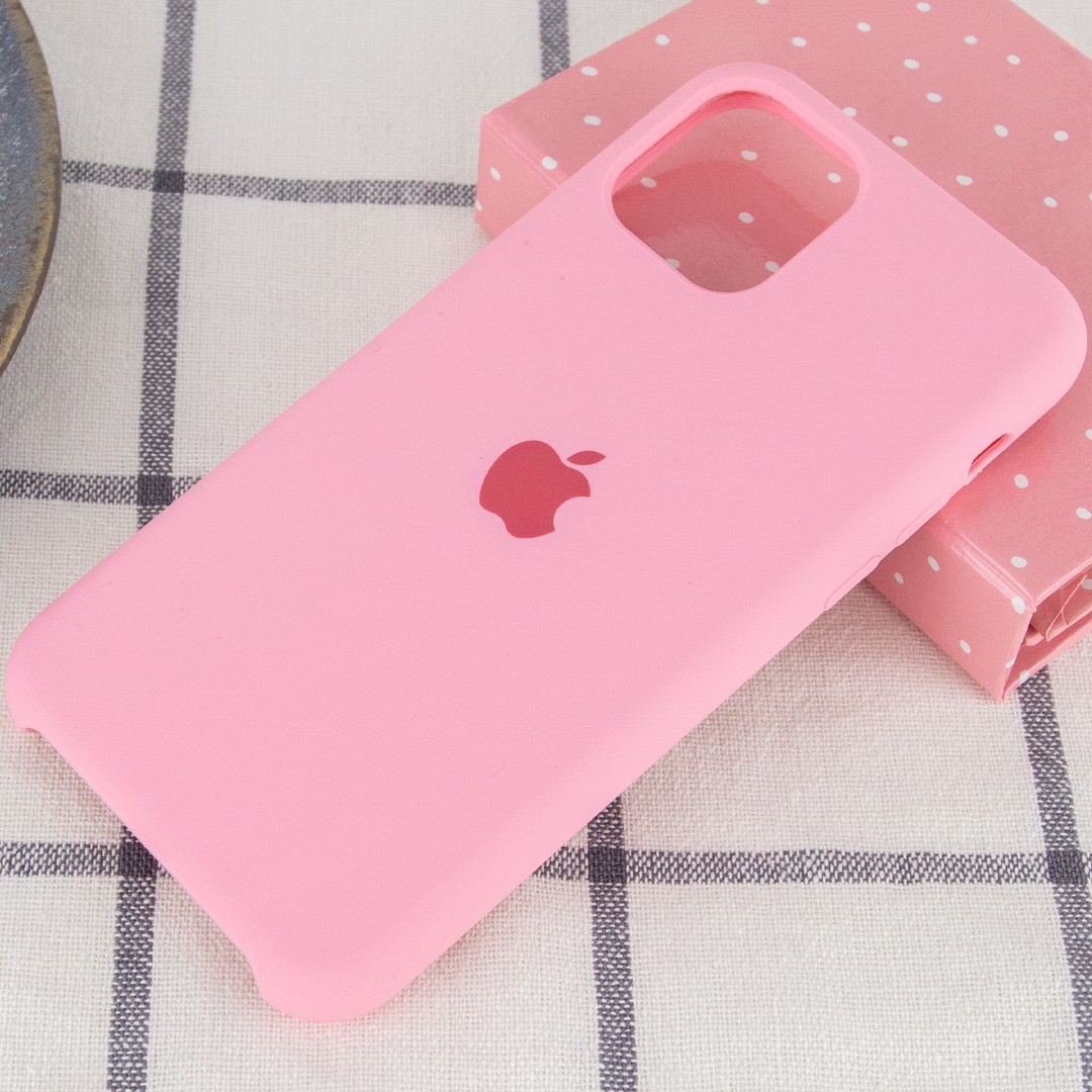Silicone Case (AA) для iPhone 11 (6.1") (Pink)-1