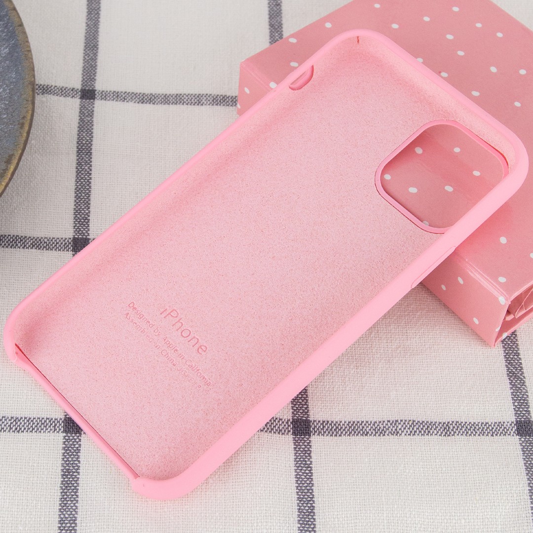 Silicone Case (AA) для iPhone 11 (6.1") (Pink)-2