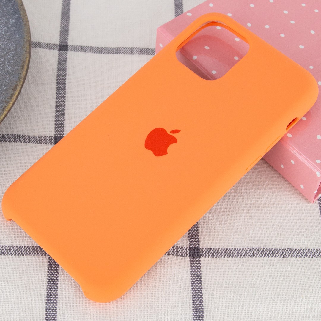 Silicone Case (AA) для iPhone 11 (6.1") (Papaya)-1
