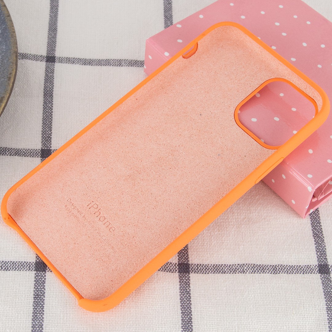 Silicone Case (AA) для iPhone 11 (6.1") (Papaya)-2