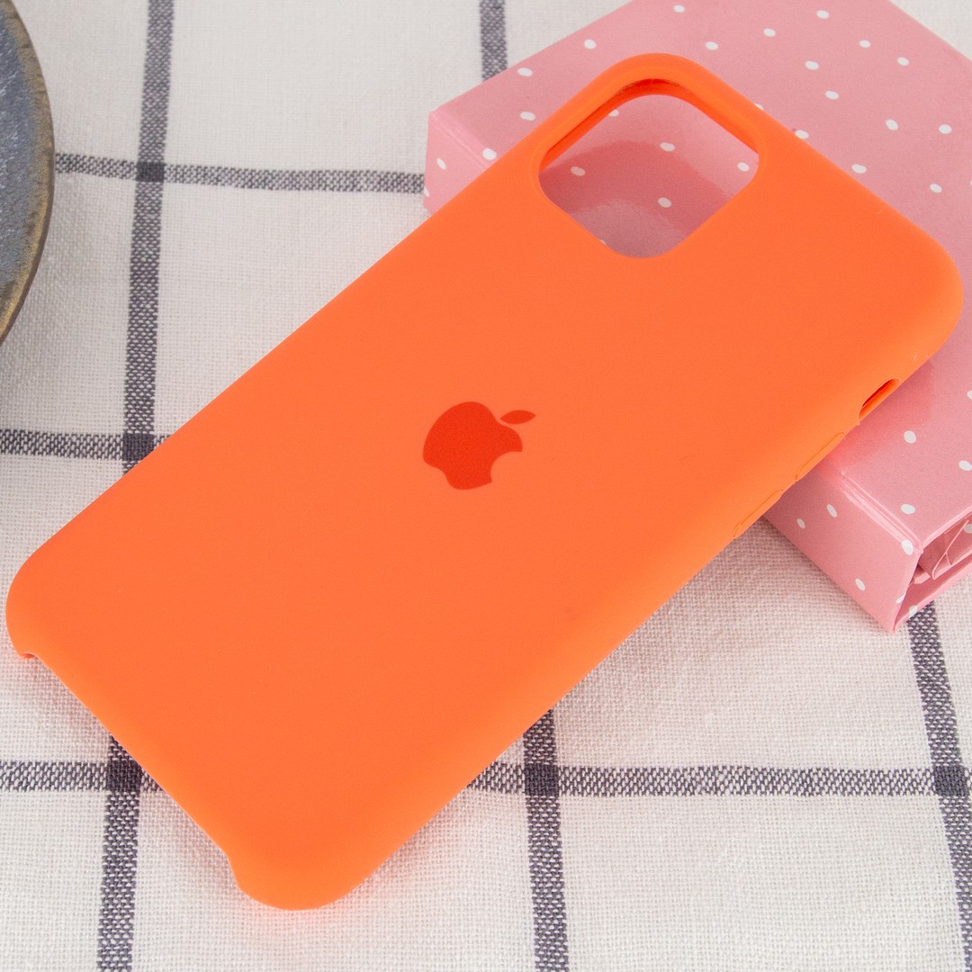 Silicone Case (AA) для iPhone 11 (6.1") (Nectraine)-1