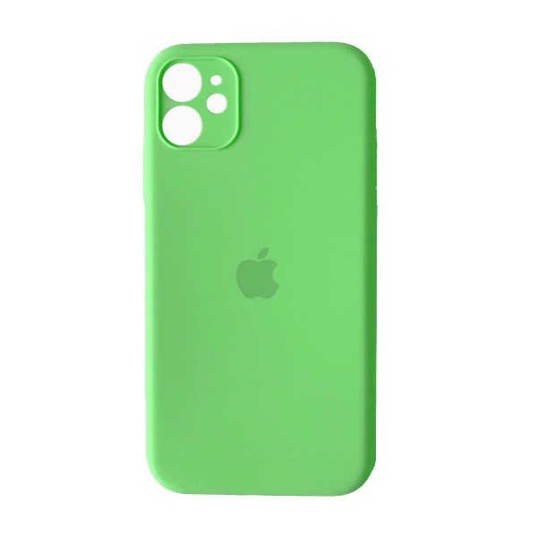 Silicone Case Full Camera Protective (AA) для iPhone 13 (Spearmintt)-0