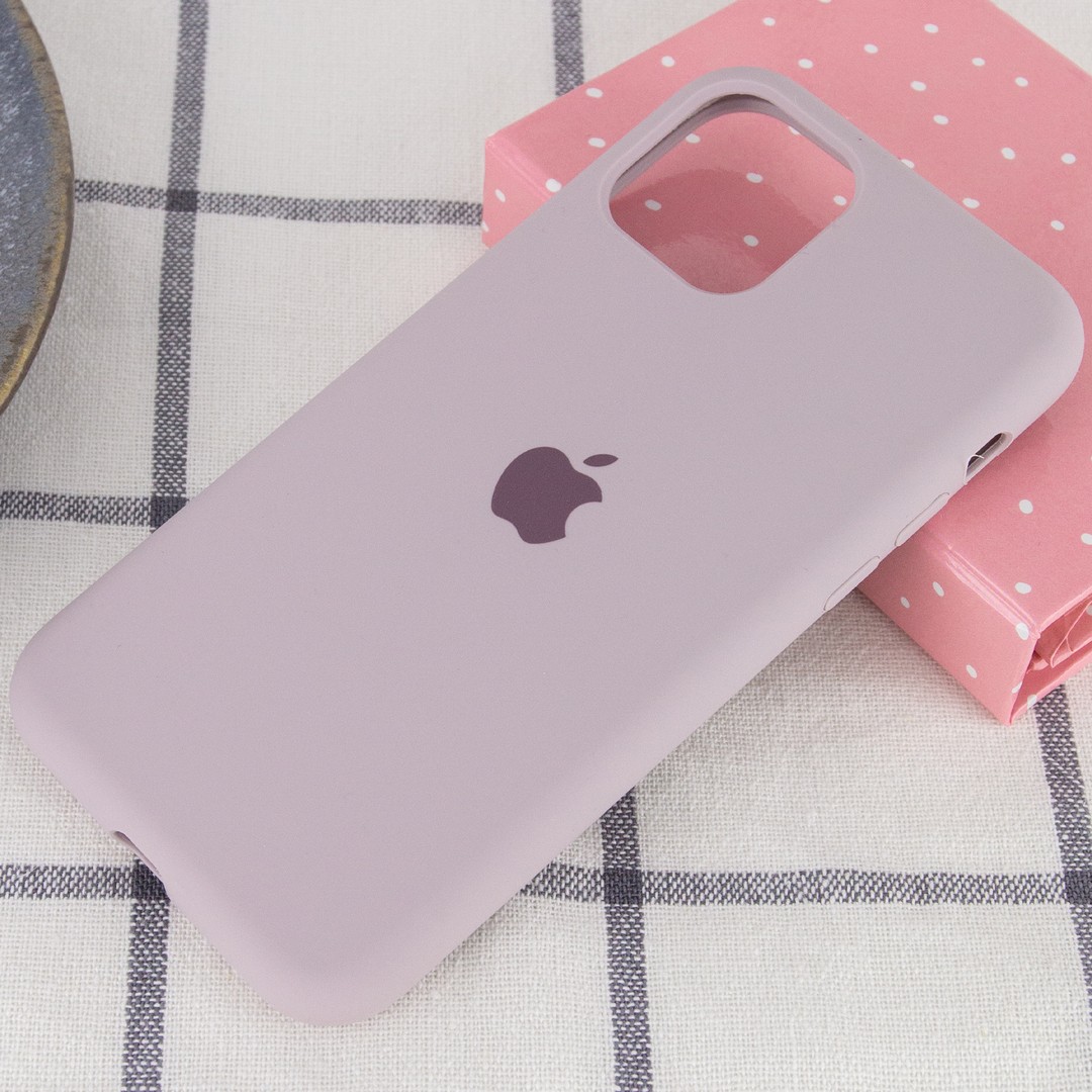 Silicone Case Full Protective (AA) для iPhone 13 Pro Max (Lavender)-1
