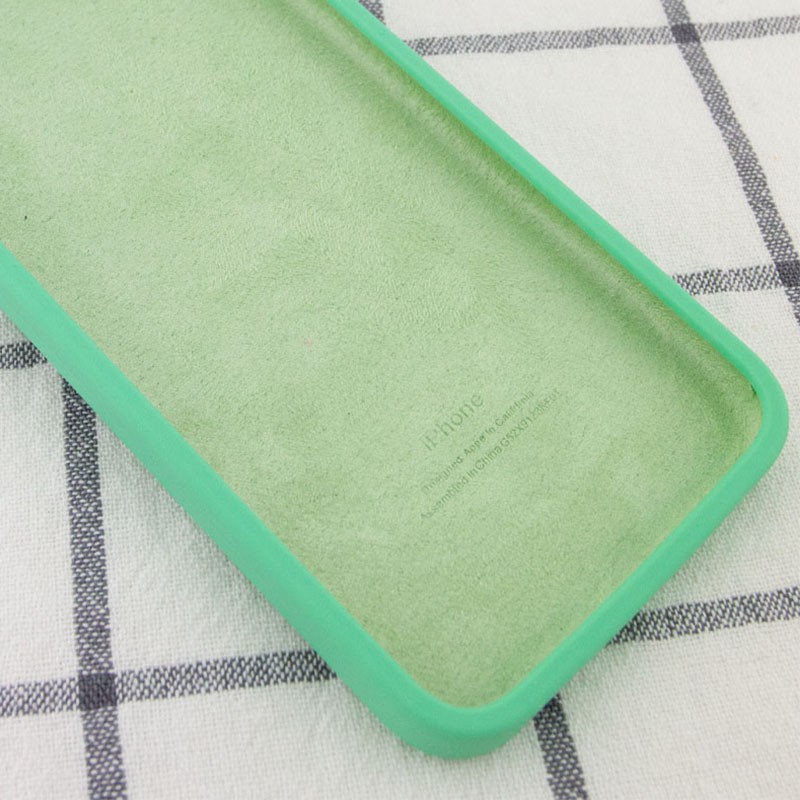 Silicone Case Square Full Camera Protective (AA) для iPhone 11 (Spearmint)-2
