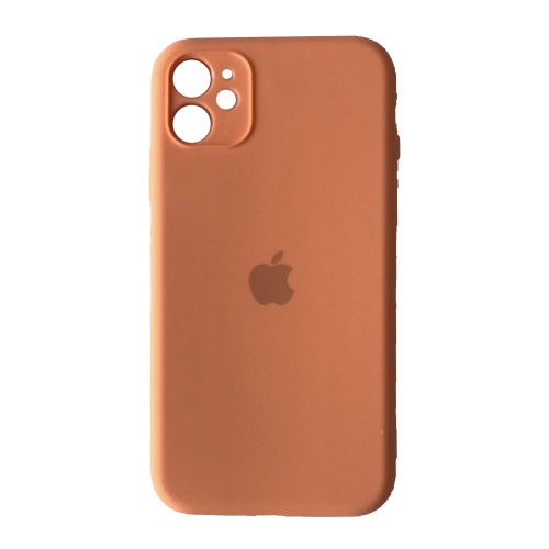 Silicone Case Full Camera Protective (AA) для iPhone 11  (Grapefruit)-0