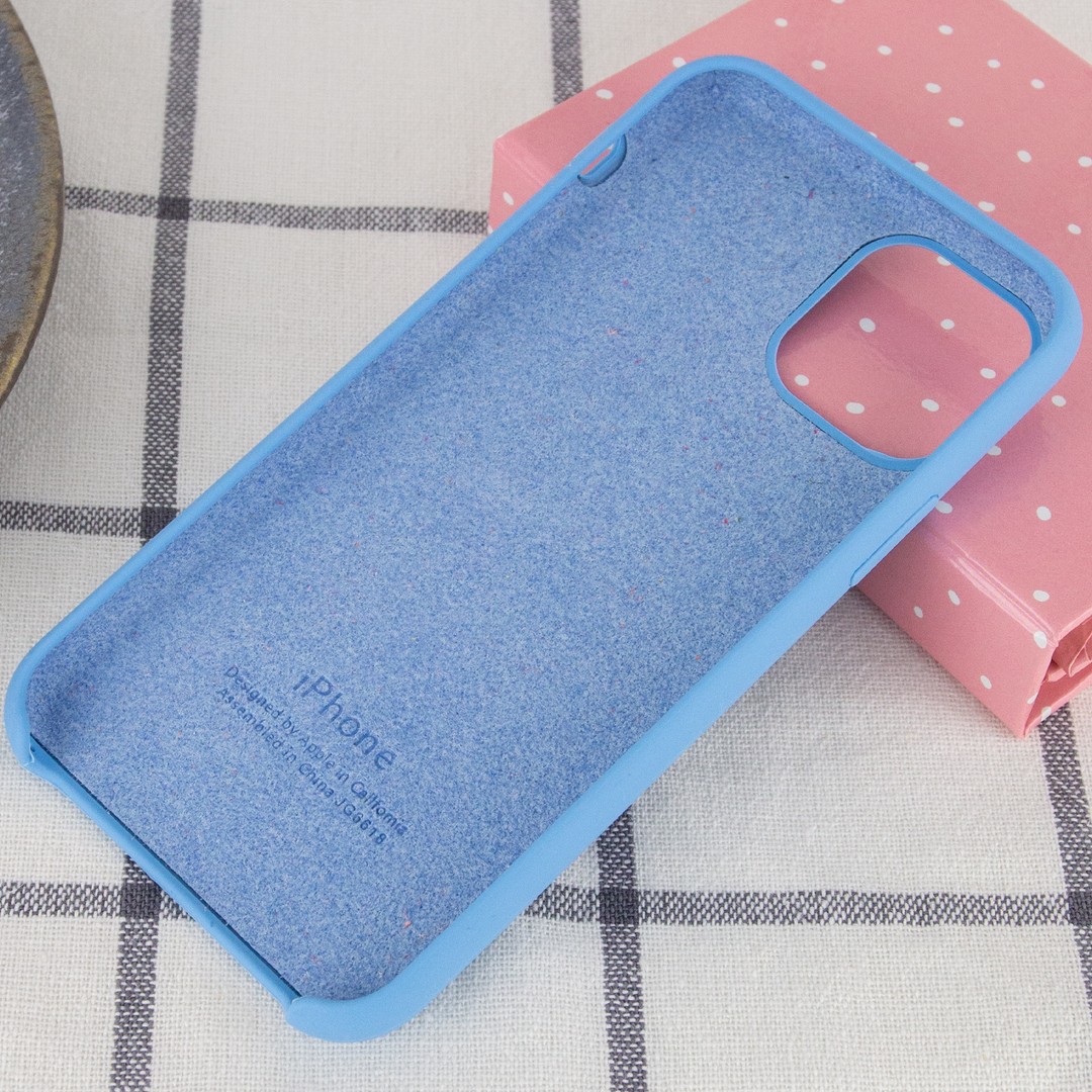 Silicone Case (AA) для iPhone 11 (6.1") (Cornflower)-2