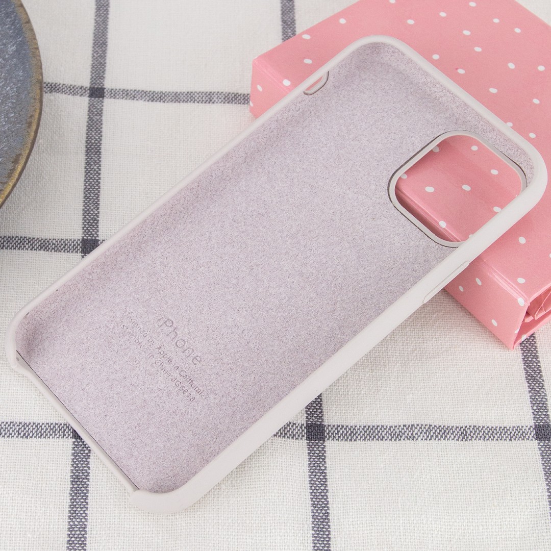 Silicone Case (AA) для iPhone 11 (6.1") (Stone)-2