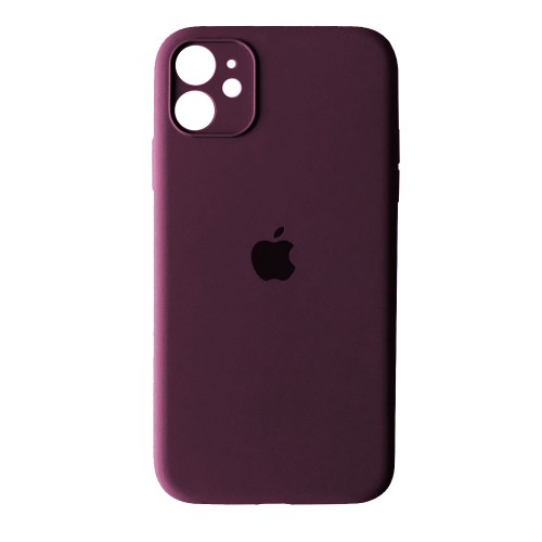 Silicone Case Full Camera Protective (AA) для iPhone 11  (Plum)-0