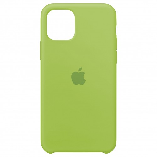 Silicone Case Full Protective (AA) для iPhone 11 (6.1") (Green)-0
