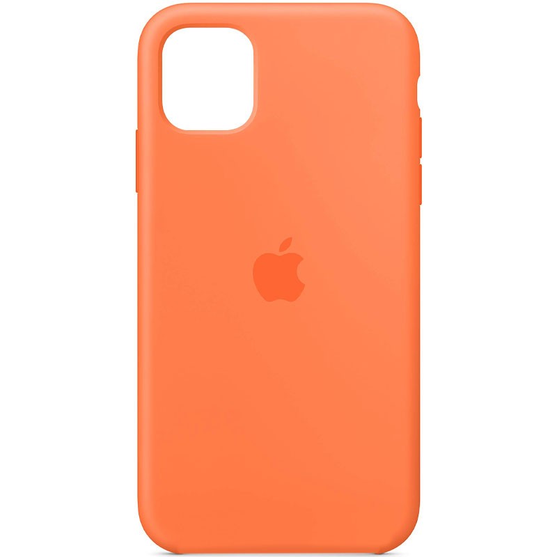 Silicone Case Full Protective (AA) для iPhone 11 (6.1") (Vitamin C)-0