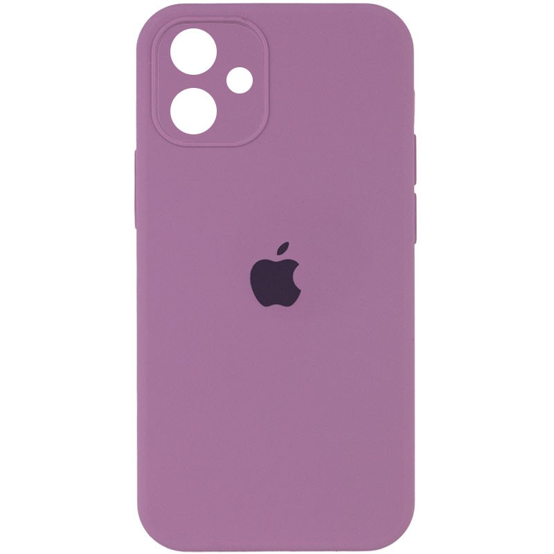Silicone Case Square Full Camera Protective (AA) для iPhone 11 (Lilac Pride)-0