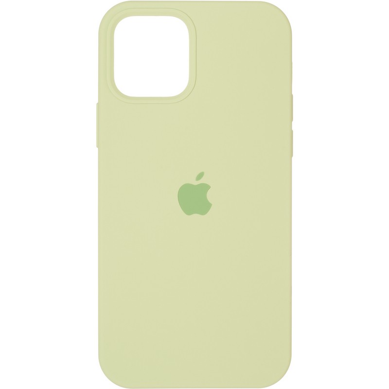 Silicone Case Full Protective (AA) для iPhone 15 Pro Max (Avocado)-0
