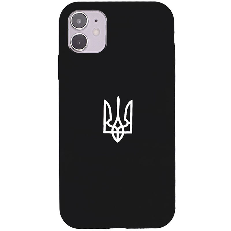 Накладка Full Silicone case Patriot для iPhone 11 (Black)-0