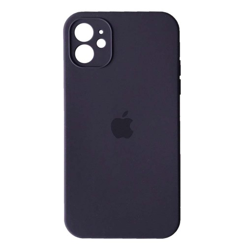 Silicone Case Square Full Camera Protective (AA) для iPhone 11 (Elderberry)-0