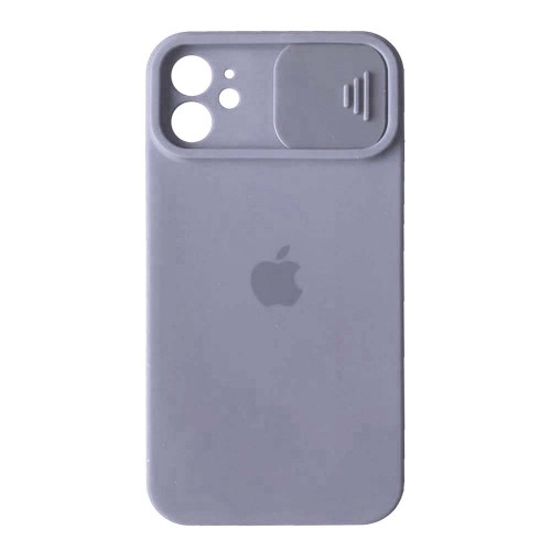 Silicone Case Square Slider Full Camera Protective (AA) для iPhone 12 (Dasheen)-0