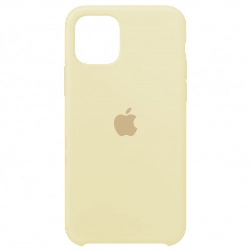 Silicone Case (AA) для iPhone 11 (6.1") (Antique white)-0