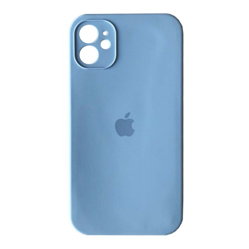 Silicone Case Square Full Camera Protective (AA) для iPhone 11 (Lilac)-0