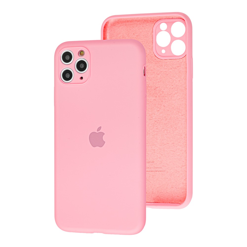 Silicone Case Full Camera Protective (AA) для iPhone 15 Pro (pink)-0