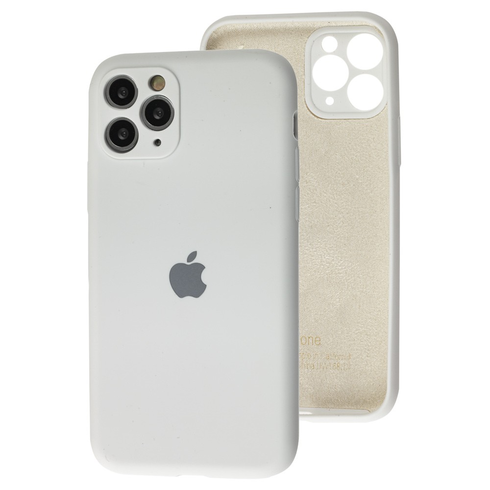 Silicone Case Full Camera Protective (AA) для iPhone 11 Pro (white)-0