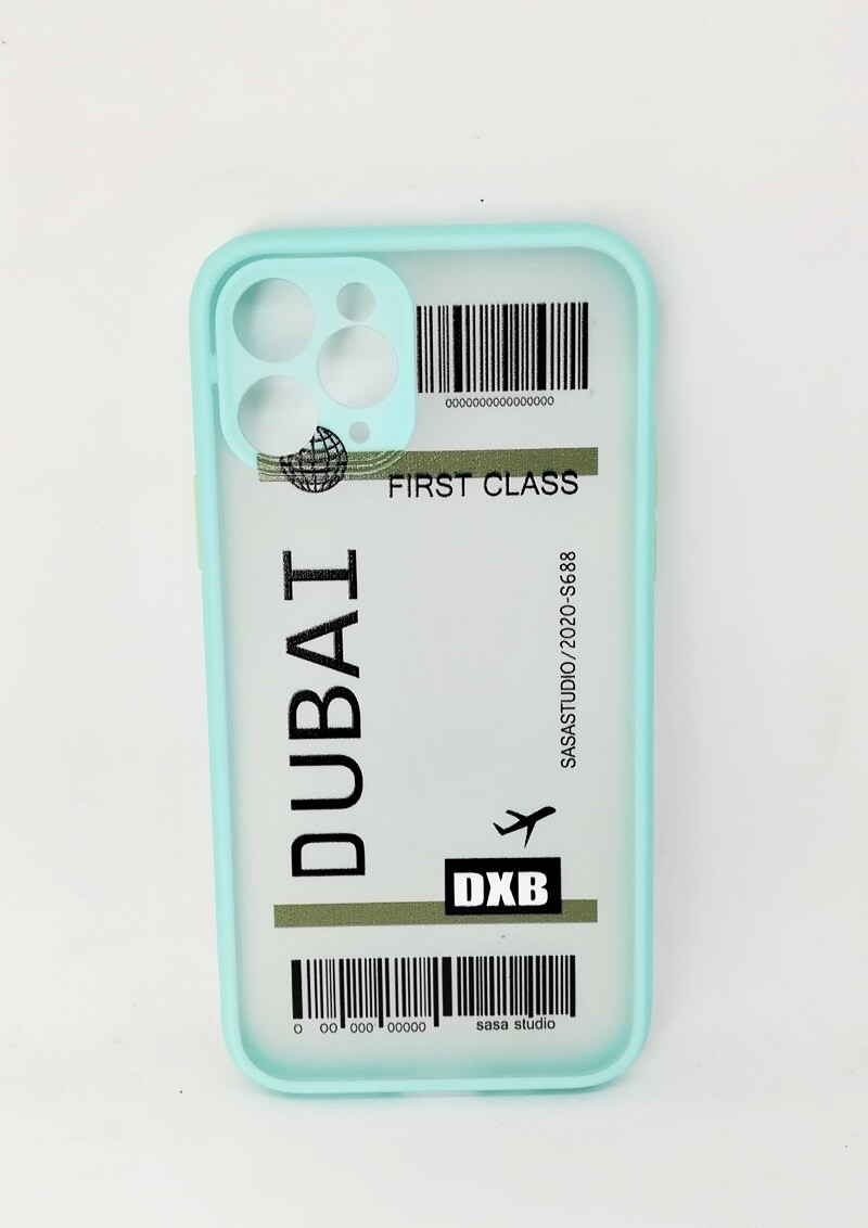 Накладка Totu Gingle Print для IPhone 11 Pro Max DXB бірюзовий-0