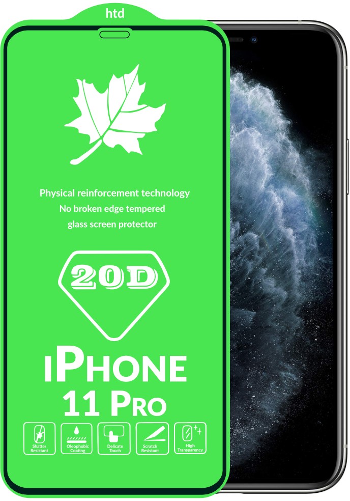 Захисне скло DK Full Glue 20D для iPhone X/Xs/11 Pro-0