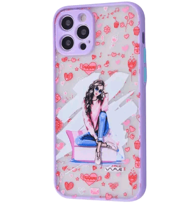 WAVE Cartoon Case  iPhone 12 Pro Max (heart overload)-0