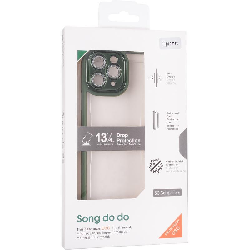 Накладка Fashion Color для Iphone 11 Pro Max (Green)-4