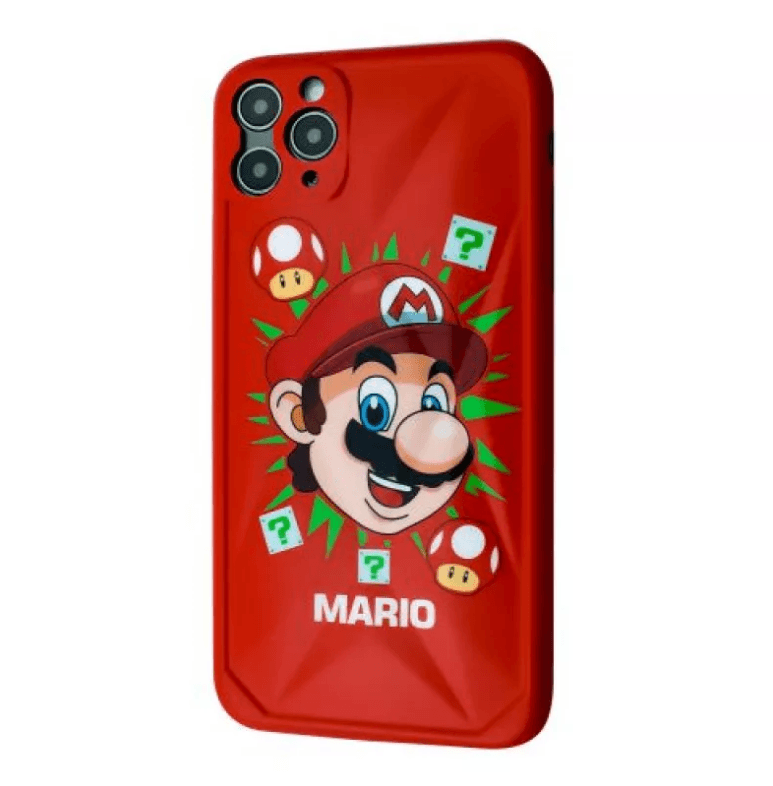 Накладка IMD Print для iPhone 11 Pro Маріо (Red)-0