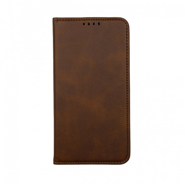 Книжка Black TPU Magnet для Xiaomi 11T / 11T Pro коричнева-0