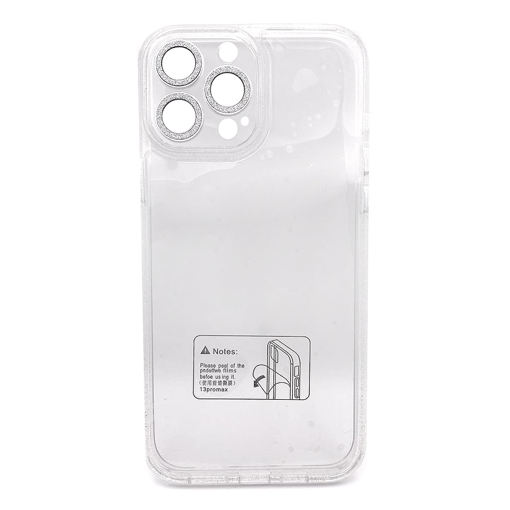 Накладка Bling Side edge для iPhone 12 Pro (Silver)-0
