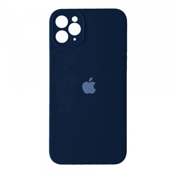 Silicone Case Square Full Camera Protective (AA) для iPhone 12 Pro (6.1") (Deep Navy)-0