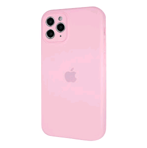 Silicone Case Square Full Camera Protective (AA) для iPhone 11 Pro (Pink)-0