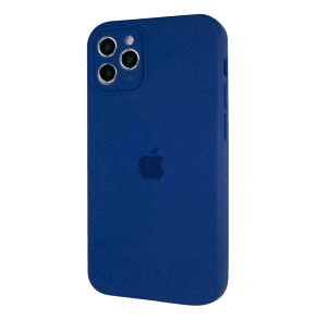 Silicone Case Square Full Camera Protective (AA) для iPhone 11 Pro (Royal blue)-0